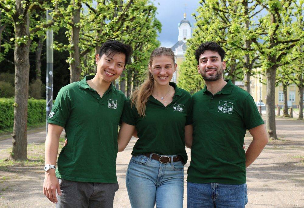 Referat Soziales bestehend aus Bien Tran, Sophia Willis, Ali Oyman