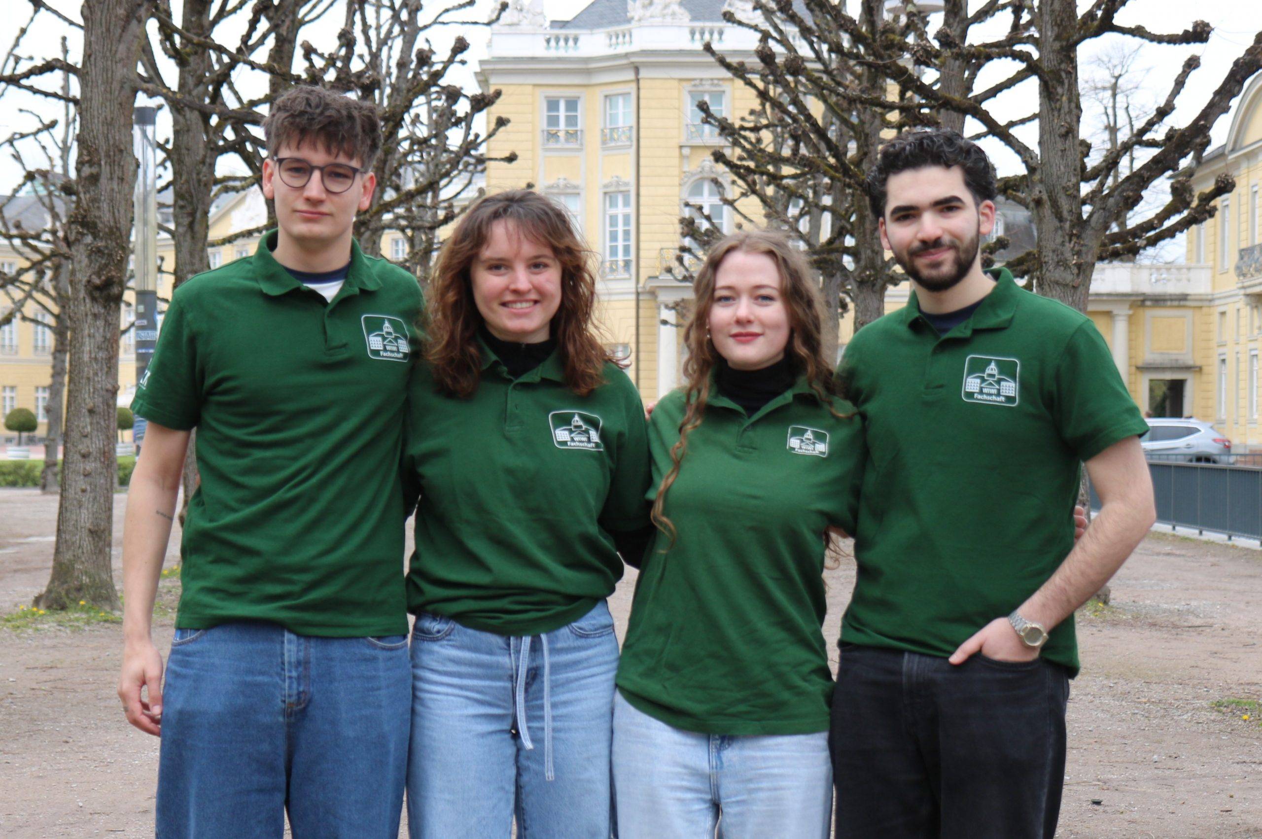 Theo Blick, Charlotte Fräbel, Katharina Gerlach und Bashar Alheraky
