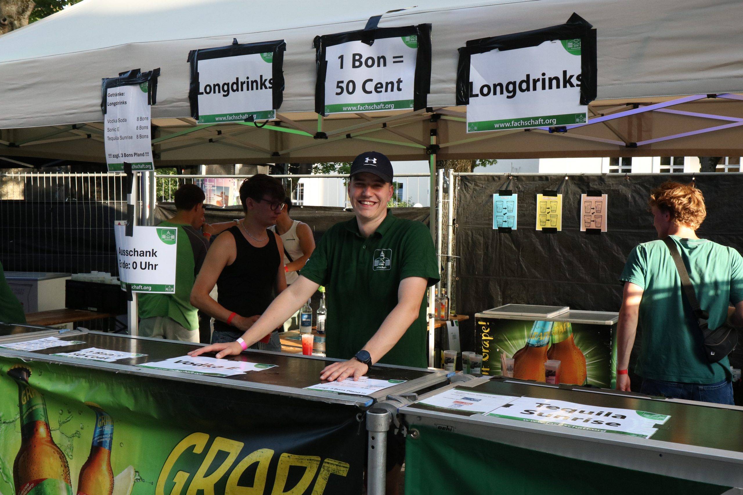 Verkaufsstand für Getränke