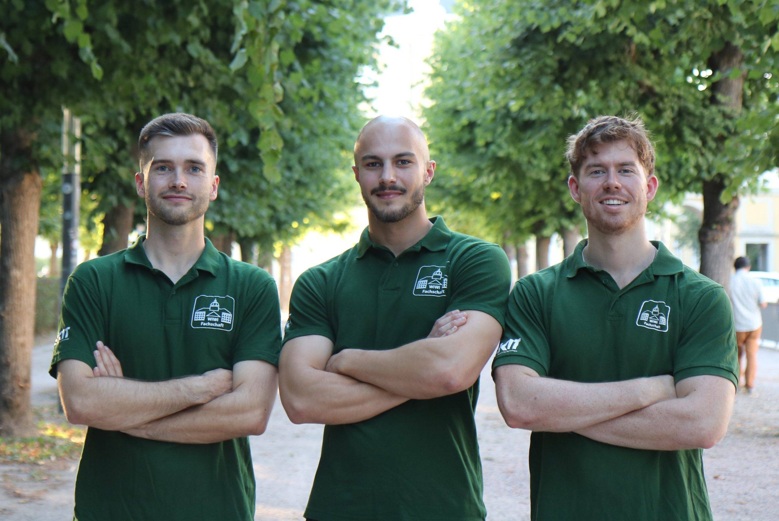 Moritz Moser, Christoph Riedel und Max Steimer